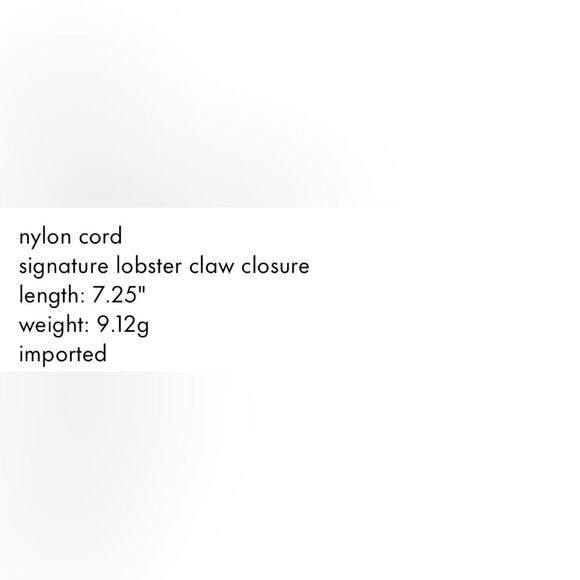 New Kate Spade “Know The Ropes” Cord Bracelets - Picture 6 of 6